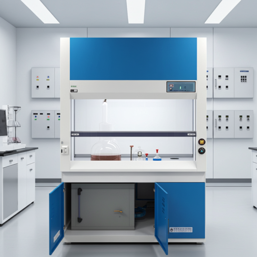 Fume Hood complet with Scrubber