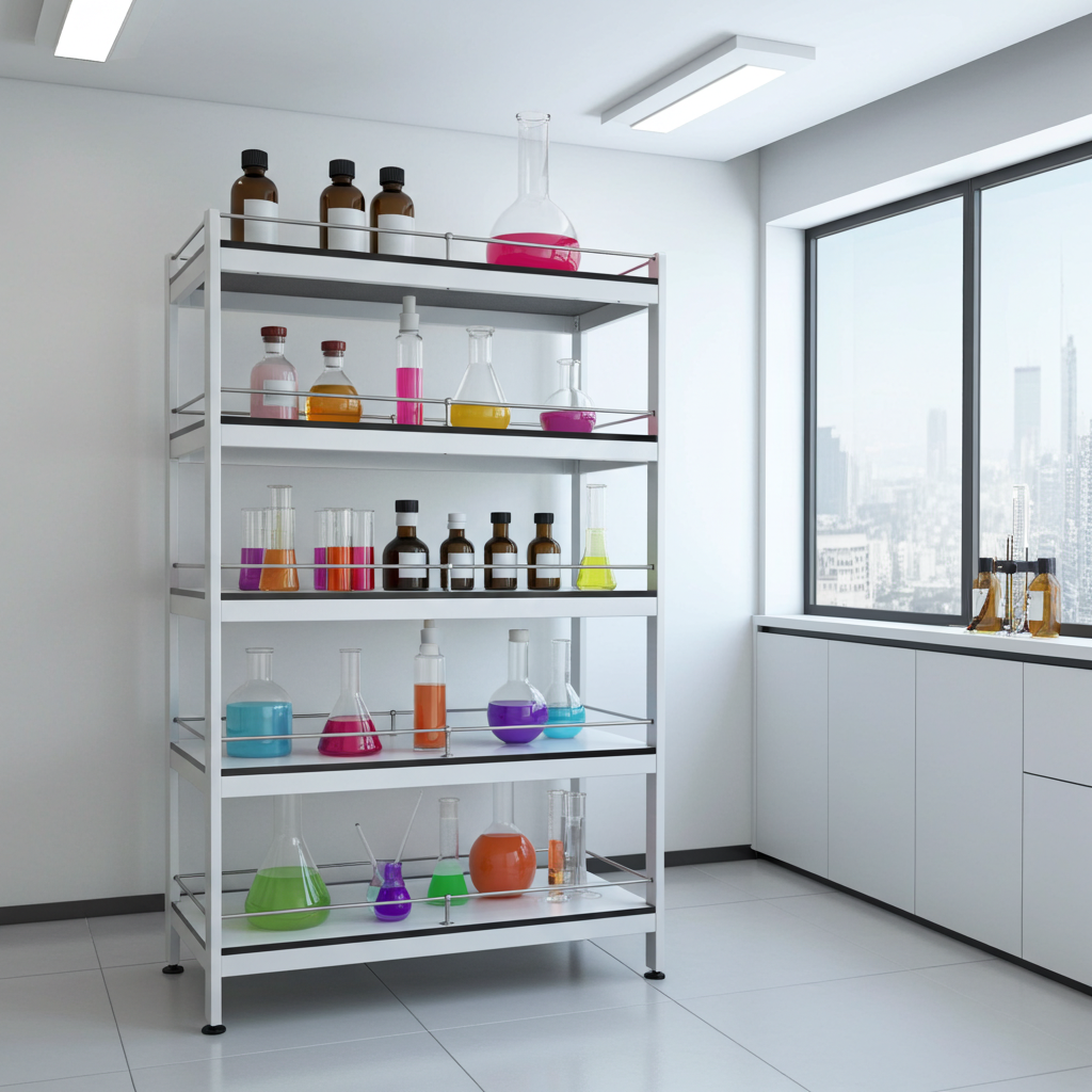 ชั้นวางสารเคมี