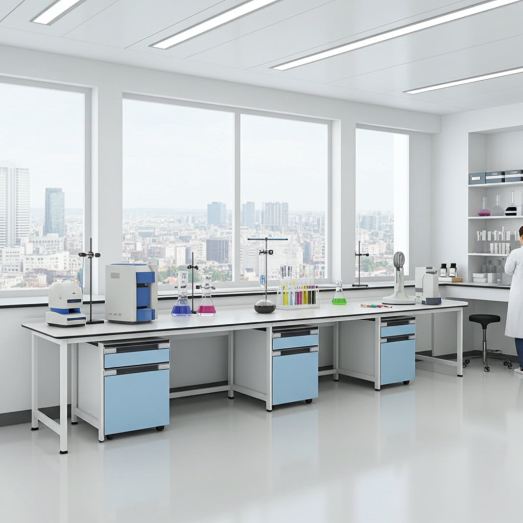 โต๊ะปฏิบัติการติดผนัง