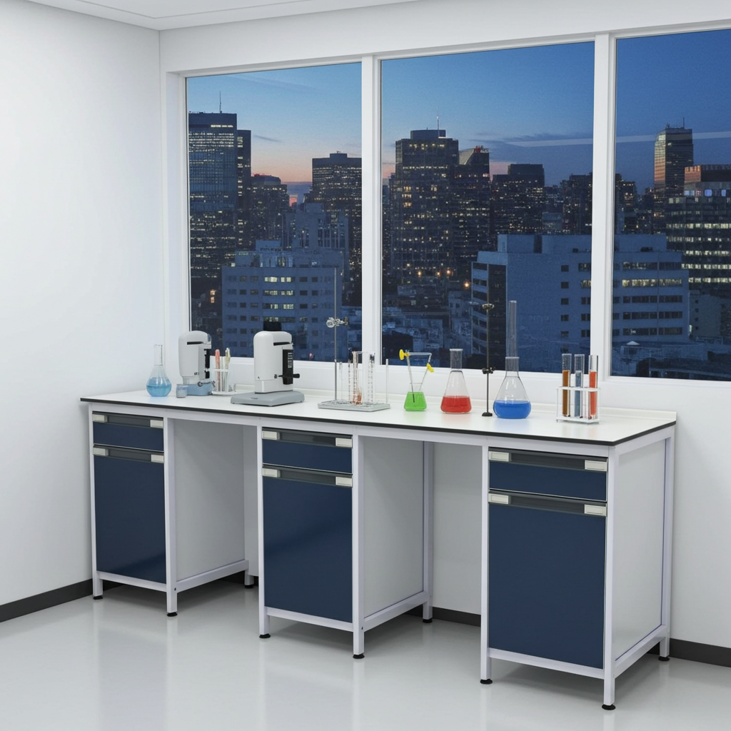 โต๊ะปฏิบัติการติดผนัง