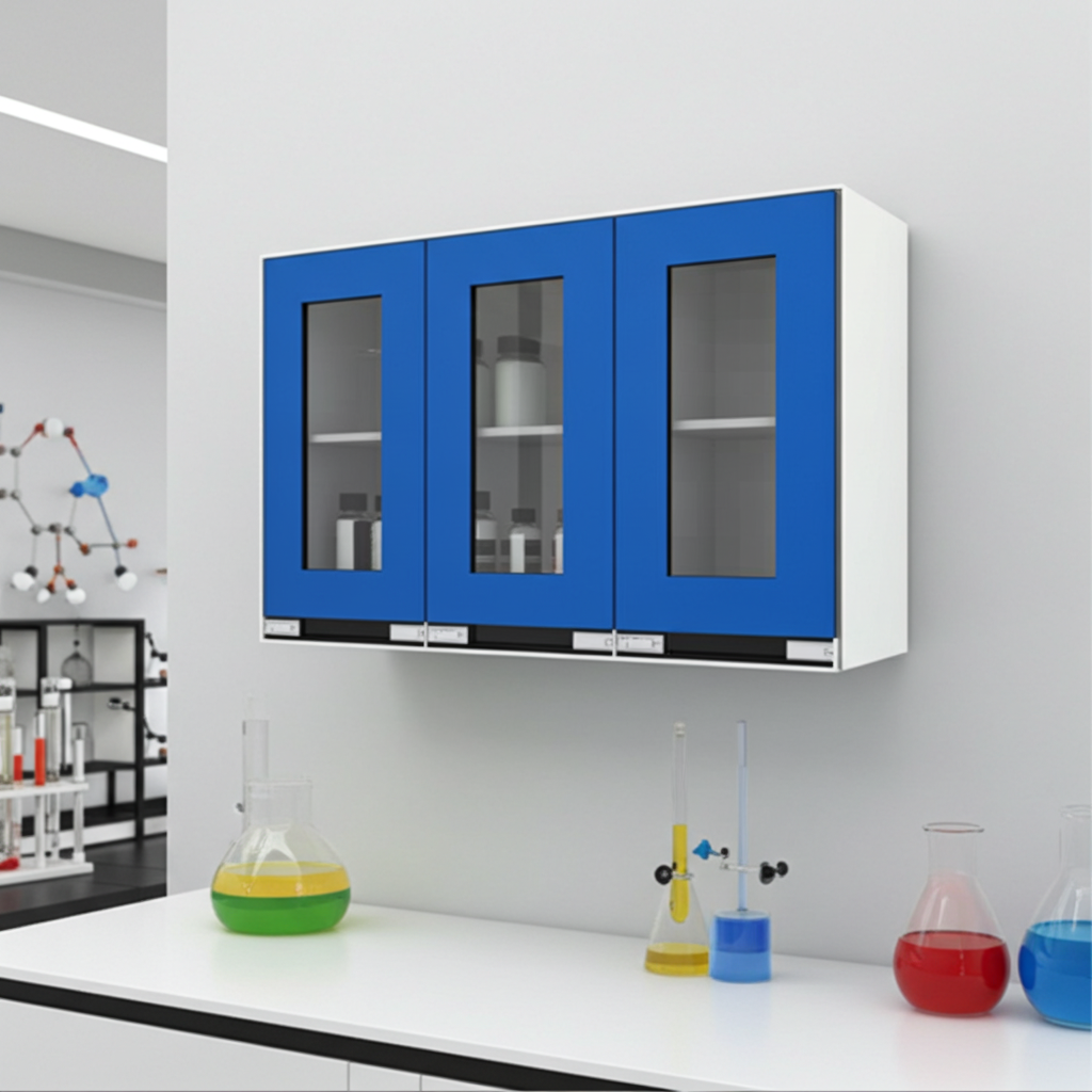 ตู้แขวนผนัง, ตู้เก็บอุปกรณ์, ตู้เก็บเครื่องแก้ว, ตู้เก็บสารเคมี 